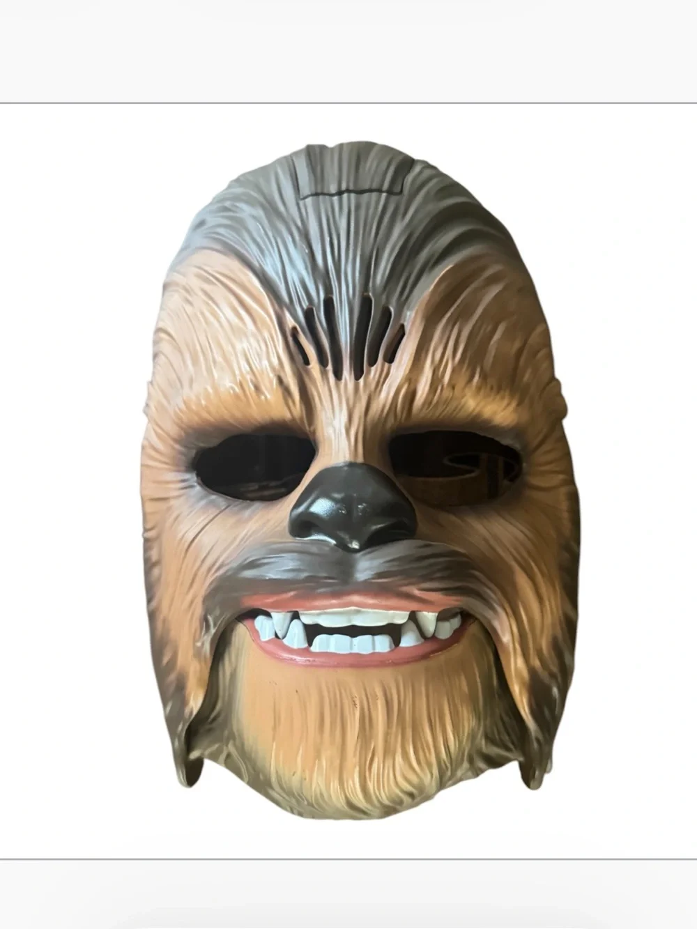 Star Wars Chewbacca Talking Halloween Mask Force Awakens Wookie Roar Hasbro 2015